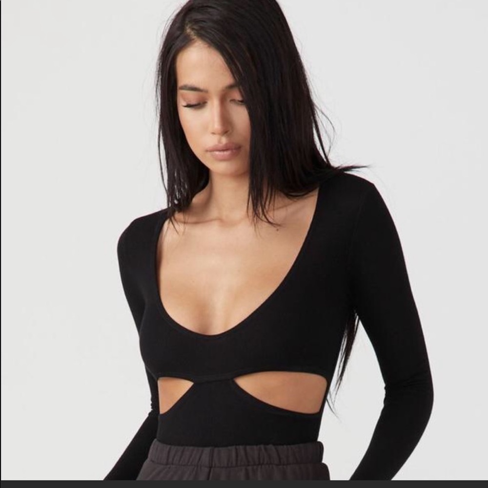 Joah Brown cut out long sleeve